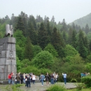 Pomnik w Jabłonkach - Wielka Obwodnica Bieszczadzka